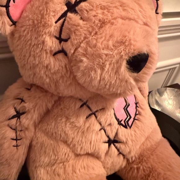 NEW Teddy Bear Backpack ~ broken-hearted and needs snuggles! 💔🧸 - Picture 7 of 13